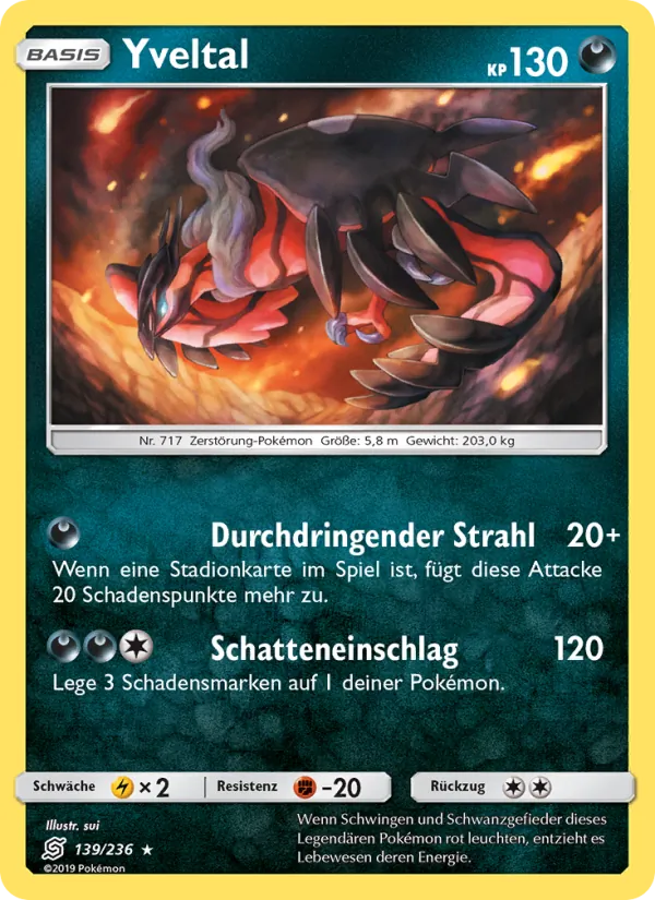 Yveltal, Bund der Gleichgesinnten No. 139