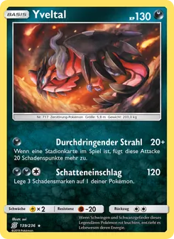 Yveltal, Bund der Gleichgesinnten No. 139 Normal