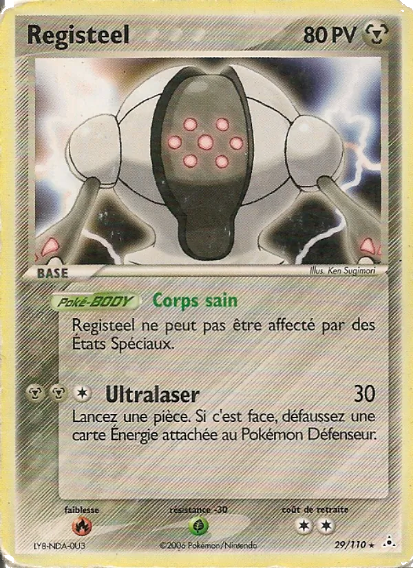 Registeel, EX Fantômes Holon Nº 29