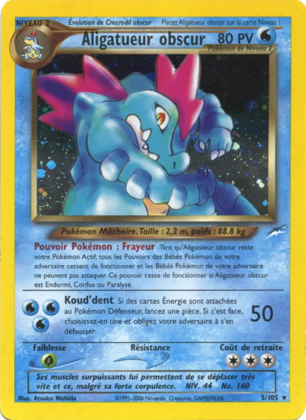 Aligatueur obscur, Neo Destiny No. 5