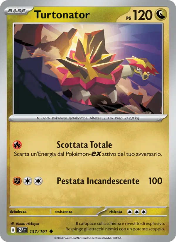 Turtonator, Scintille Folgoranti No. 137