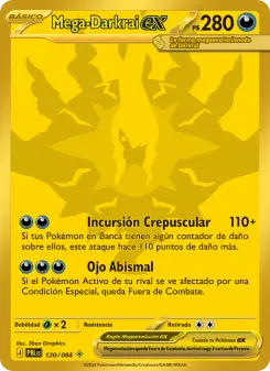 Mega-Darkrai ex, Oscuridad Absoluta Nº 120 Holo
