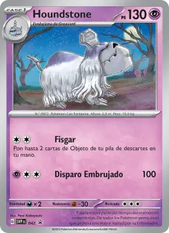 Houndstone, SVP Black Star Promos No. 042 Holo