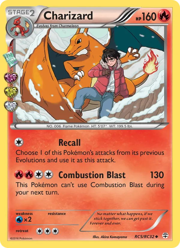 Charizard, Generations Nº RC5