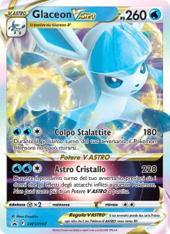 Glaceon V ASTRO, SPSC Promo No. SWSH197 Normal