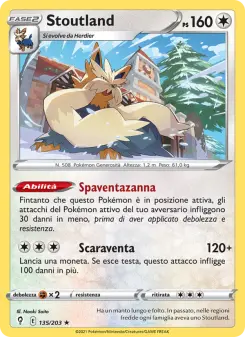 Stoutland, Evoluzioni Eteree No. 135 Normal