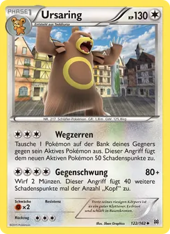 Ursaring, TURBOstart Nº 122 Normal