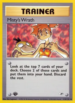 Misty's Wrath, Gym Heroes Nº 114 Normal