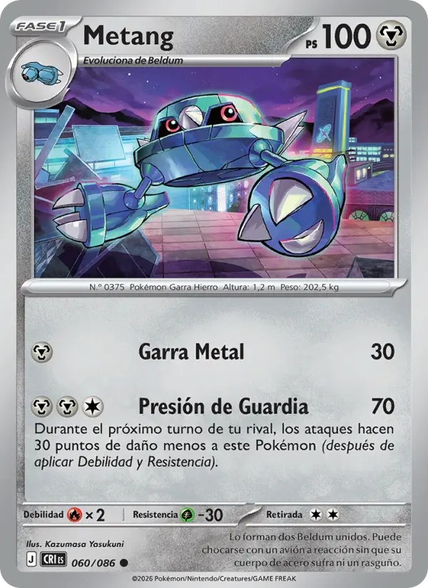 Metang, Caos Creciente No. 060