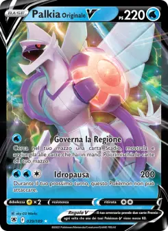 Palkia Originale V, Lucentezza Siderale No. 039 Holo