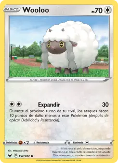 Wooloo, Espada y Escudo Nº 152 Normal