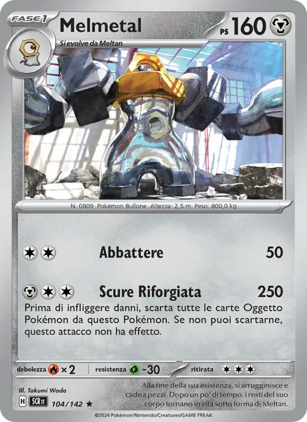 Melmetal, Corona Astrale Nº 104