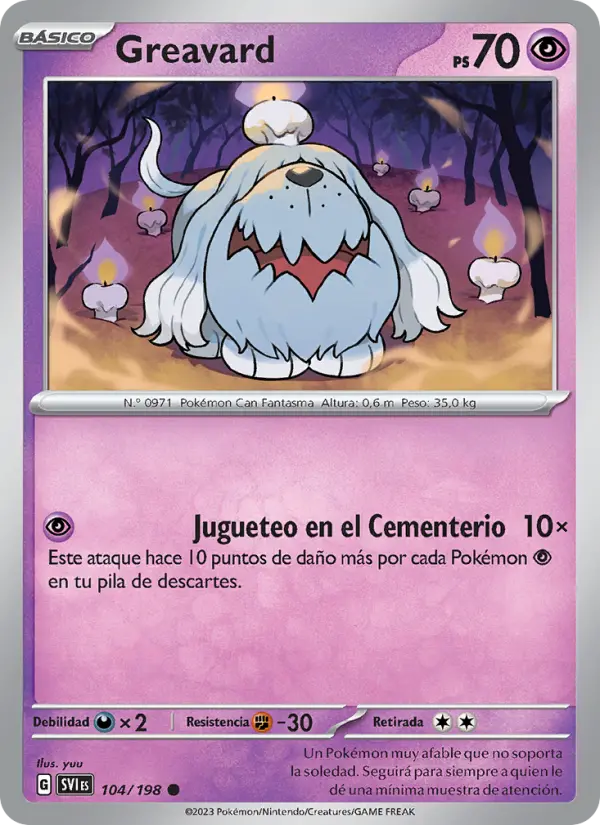 Greavard, Escarlata y Púrpura No. 104