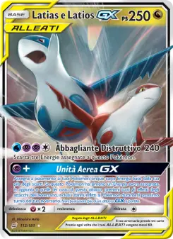 Latias e Latios GX, Gioco di Squadra Nº 113 Normal