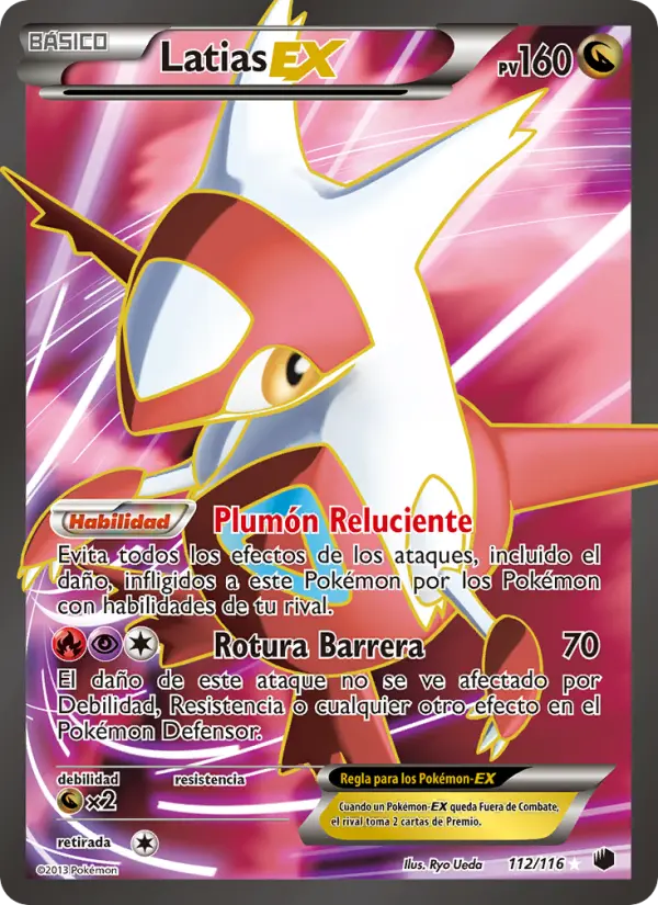 Latias-EX, Glaciación Plasma Nº 112