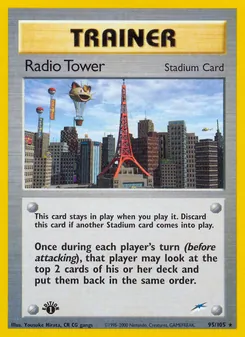 Radio Tower, Neo Destiny Nº 95 Normal