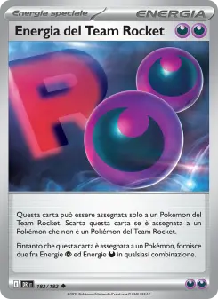 Energia del Team Rocket, Rivali Predestinati No. 182 Normal
