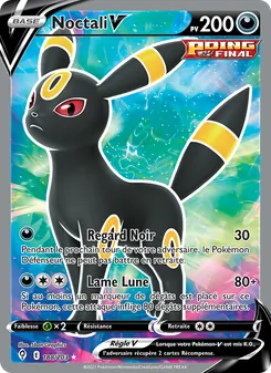 Noctali V, Évolution Céleste Nº 188 Holo