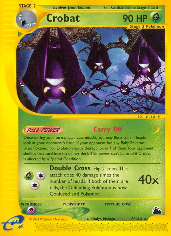 Crobat, Skyridge Nº 6