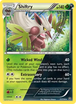Shiftry, Steam Siege No. 11 Normal
