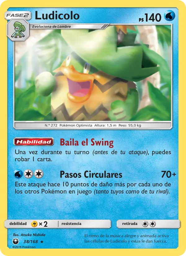 Ludicolo, Tormenta Celestial No. 38