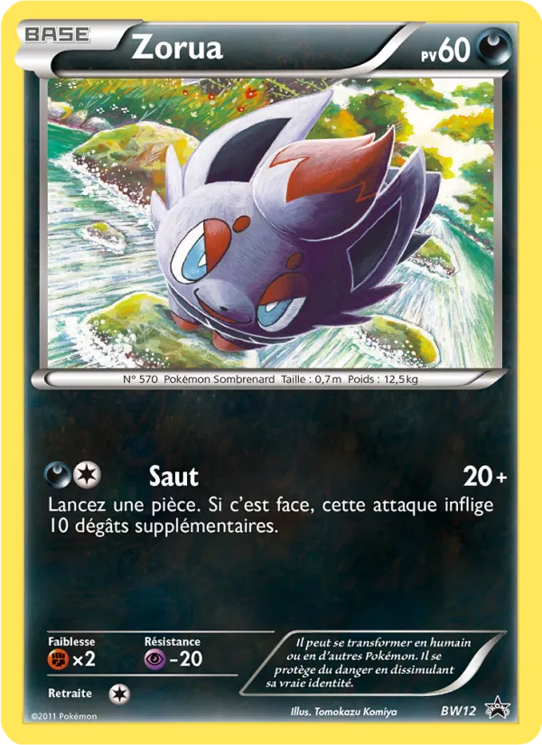 Zorua, Promo BW Nº BW12