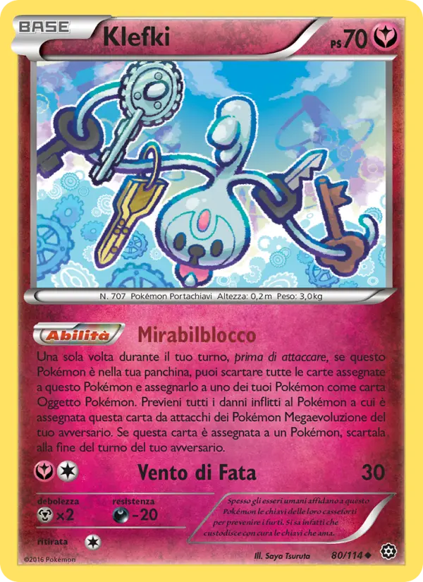 Klefki, Vapori Accesi No. 80