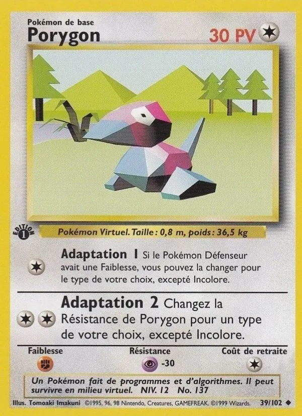 Porygon, Set de Base No. 39