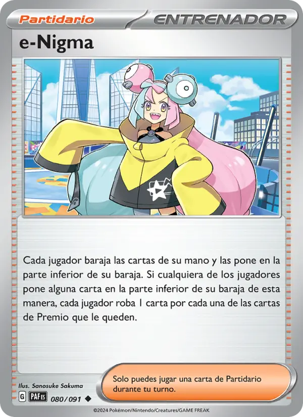 e-Nigma, Destinos de Paldea No. 080