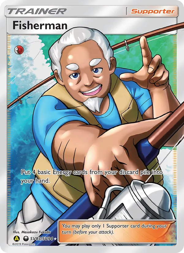 Fisherman, Hidden Fates Shiny Vault Nº SV83