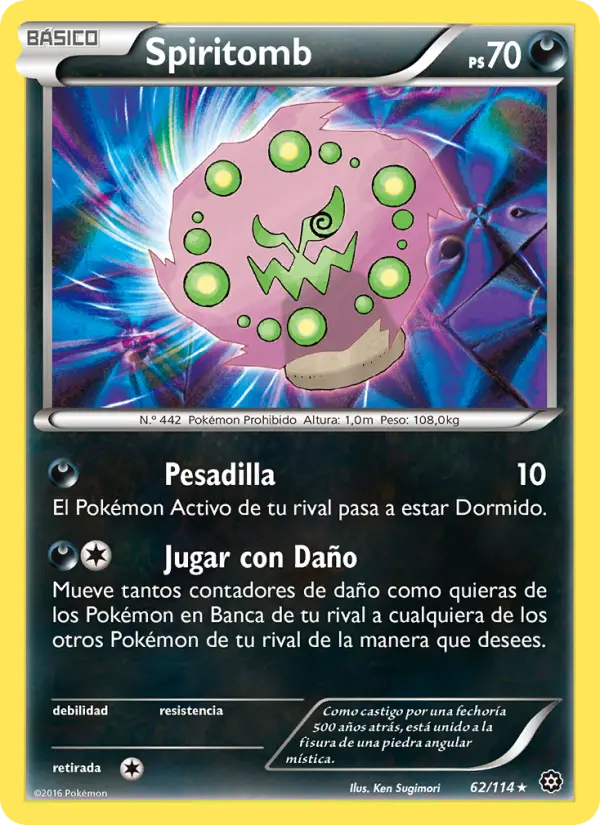Spiritomb, Asedio de Vapor No. 62