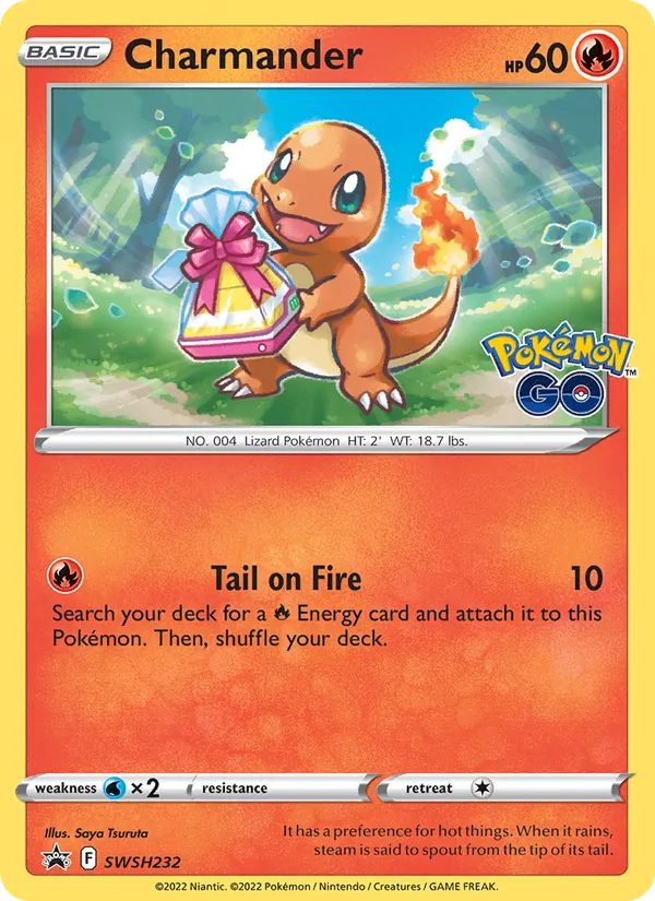 Charmander, SWSH Black Star Promos Nº SWSH232