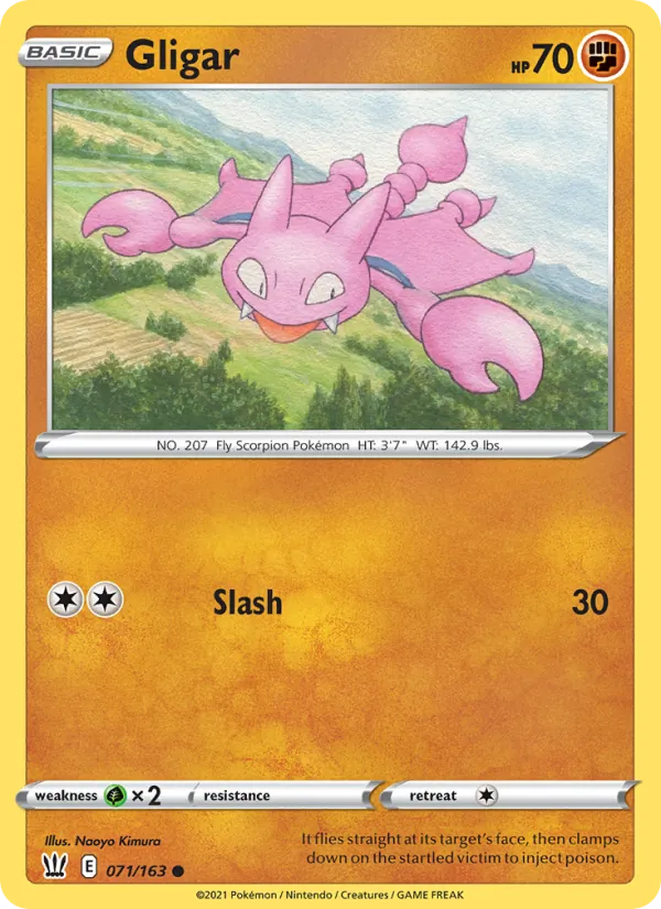 Gligar, Battle Styles No. 71