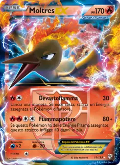 Moltres-EX, Uragano Plasma Nº 14 Normal