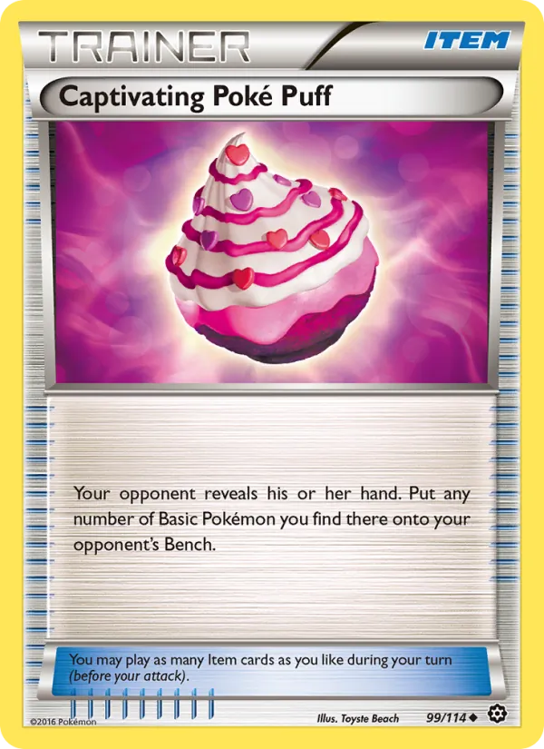 Captivating Poké Puff, Steam Siege Nº 99