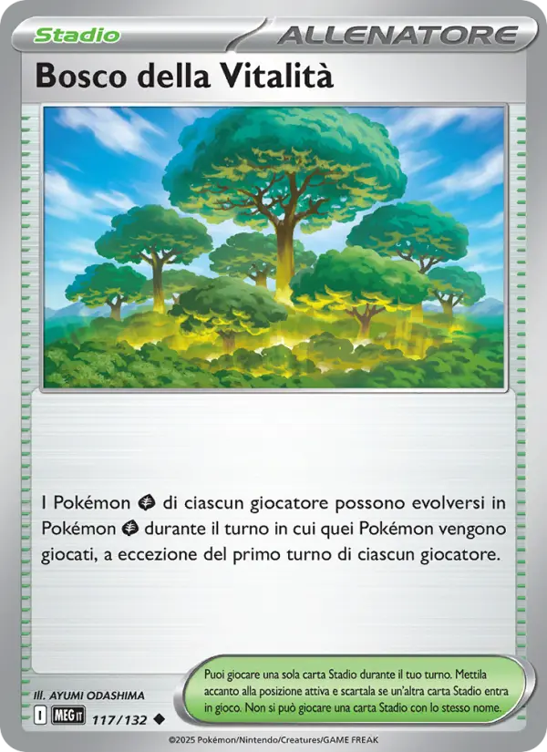 Bosco della Vitalità, Megaevoluzione Nº 117