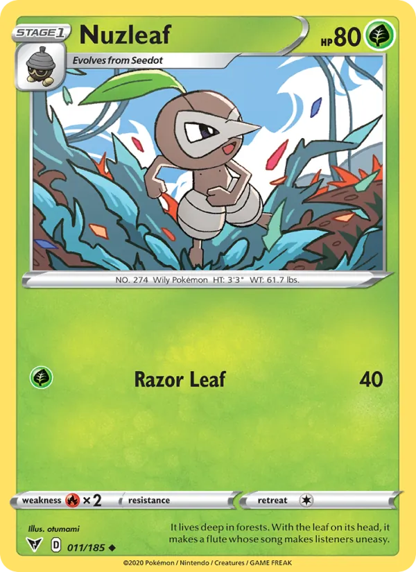 Nuzleaf, Vivid Voltage No. 11