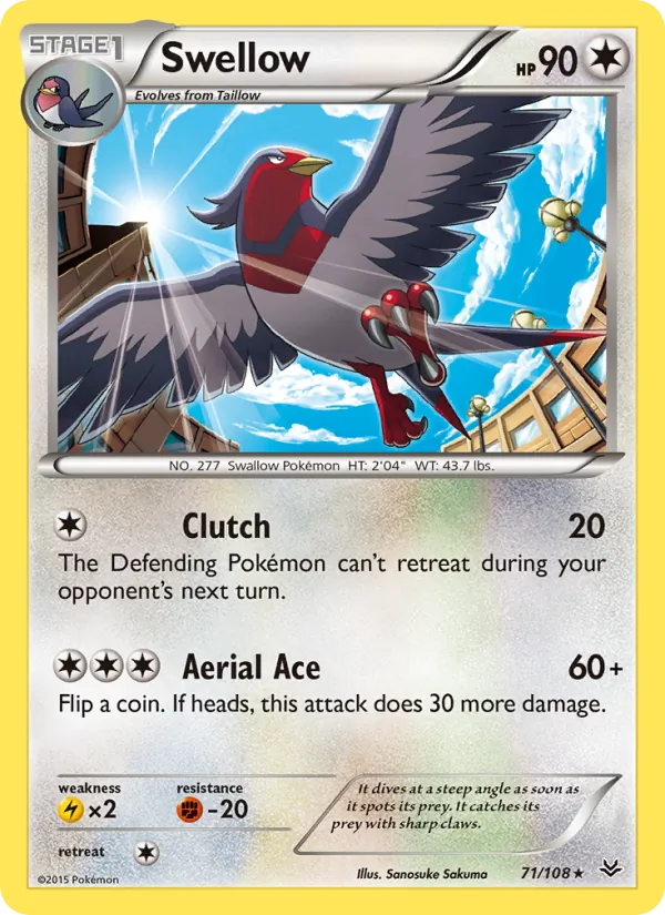 Swellow, Roaring Skies Nº 71