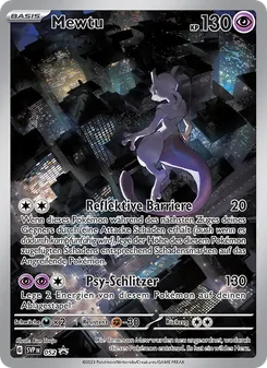 Mewtu, SVP Black Star Promos Nº 052 Holo