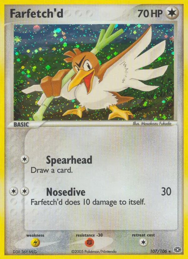 Farfetch'd, Emerald No. 107