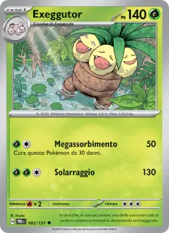Exeggutor, Evoluzioni Prismatiche No. 002 Normal