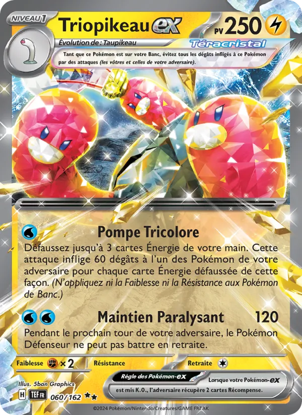 Triopikeau-ex, Forces Temporelles No. 060