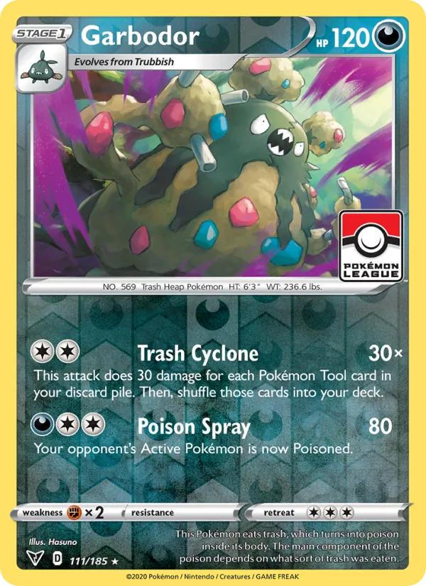 Garbodor, Vivid Voltage No. 111