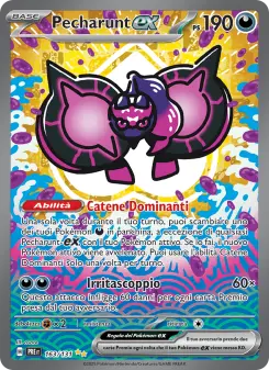 Pecharunt-ex, Evoluzioni Prismatiche Nº 163 Holo