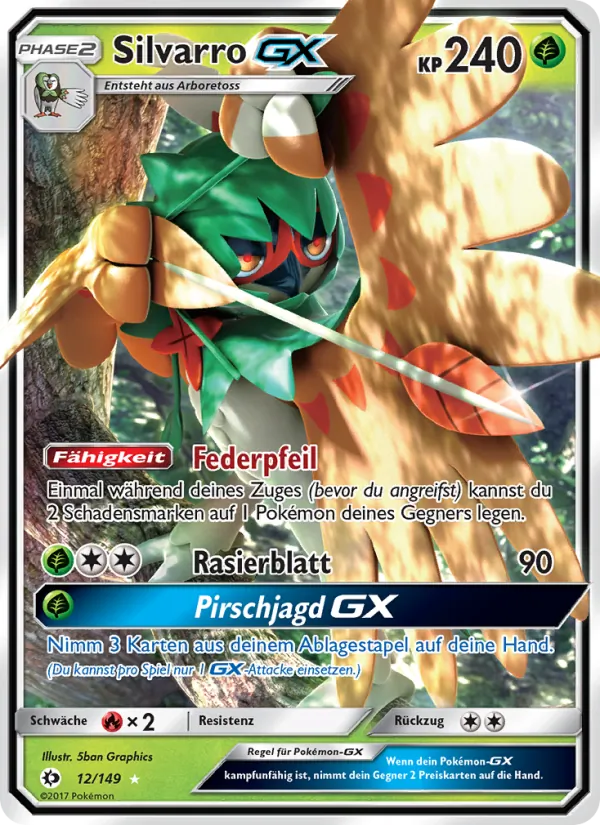 Silvarro GX, Sonne & Mond No. 12