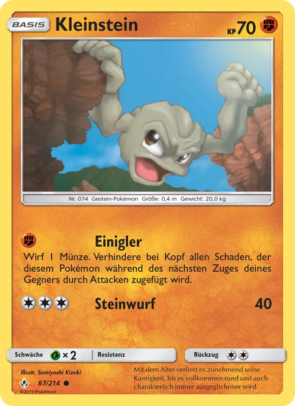 Kleinstein, Kräfte im Einklang No. 87