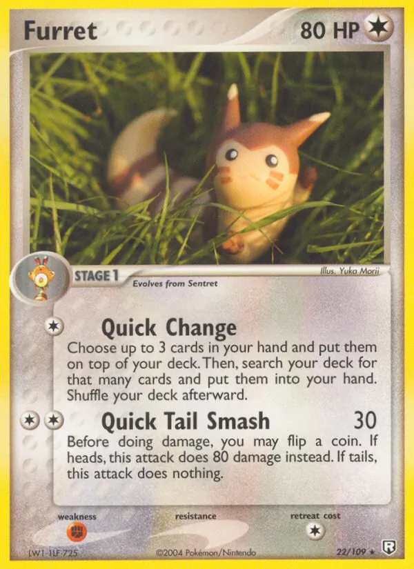 Furret, Team Rocket Returns No. 22