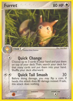 Furret, Team Rocket Returns Nº 22 Normal