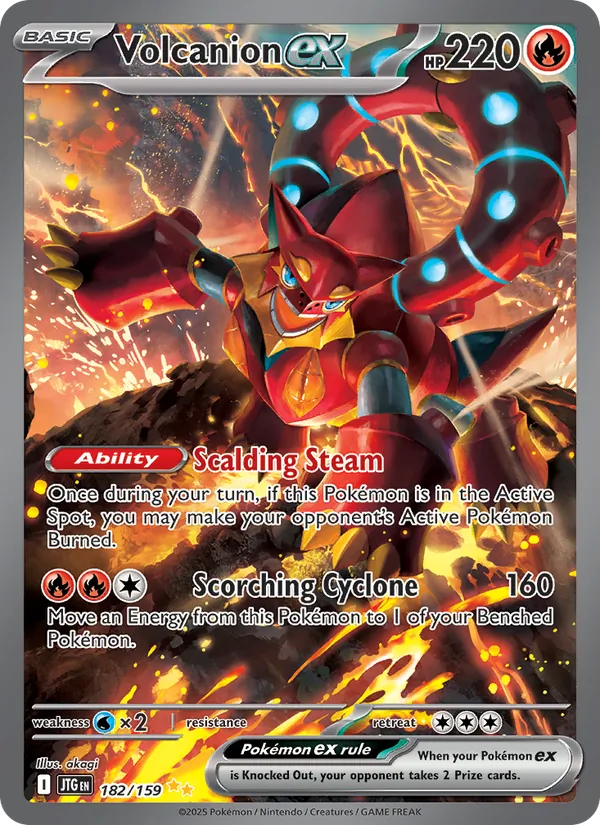 Volcanion ex, Journey Together Nº 182