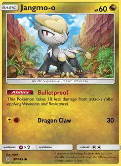 Jangmo-o, Guardians Rising Nº 98 Normal